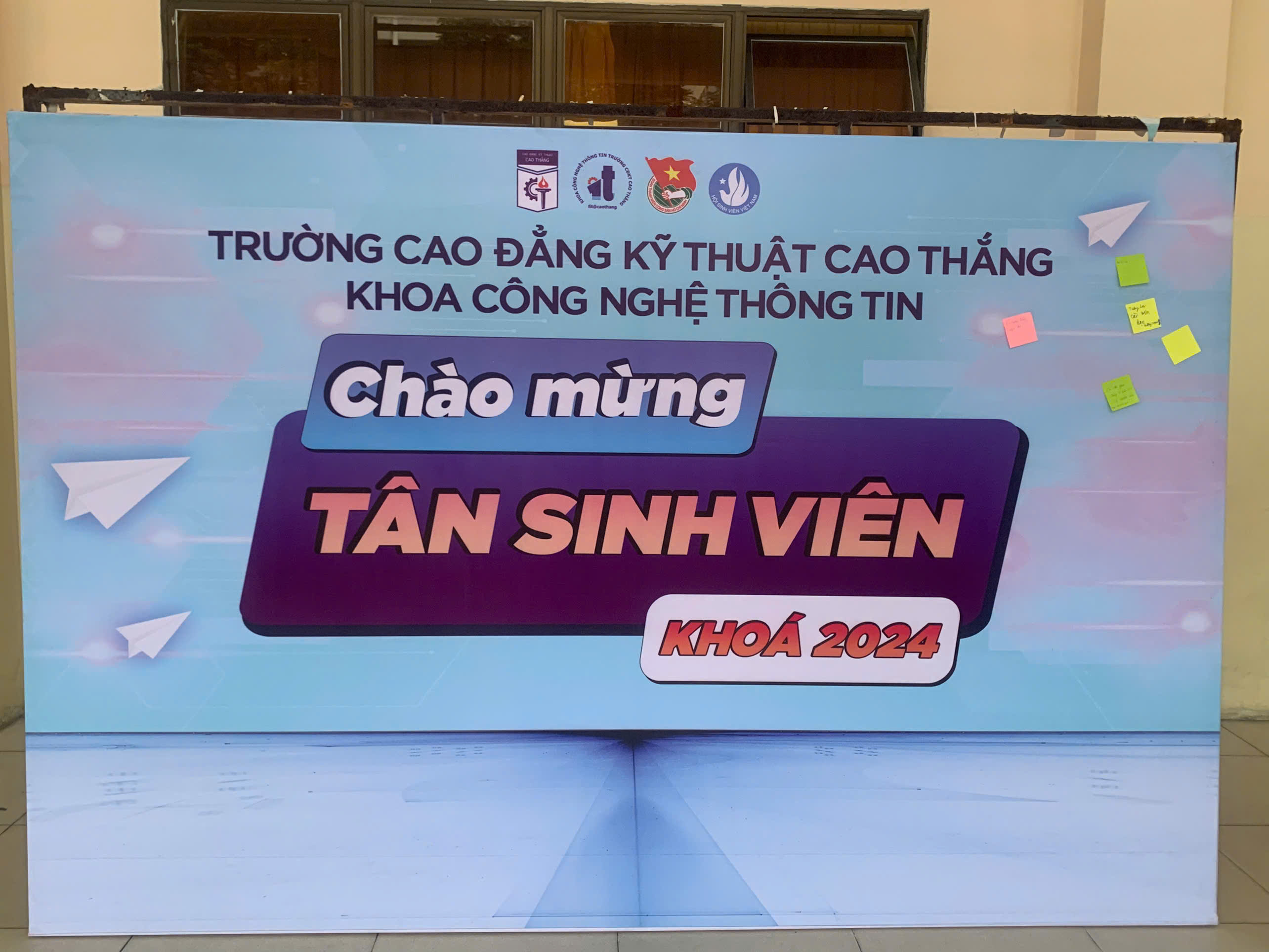 KHOA CÔNG NGHỆ THÔNG TIN  TỔ CHỨC NGÀY HỘI ĐÓN TÂN SINH VIÊN KHOÁ 2024